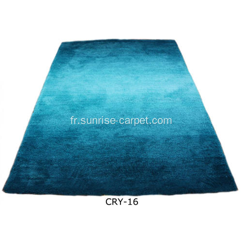 Tapis en microfibre avec couleur blading